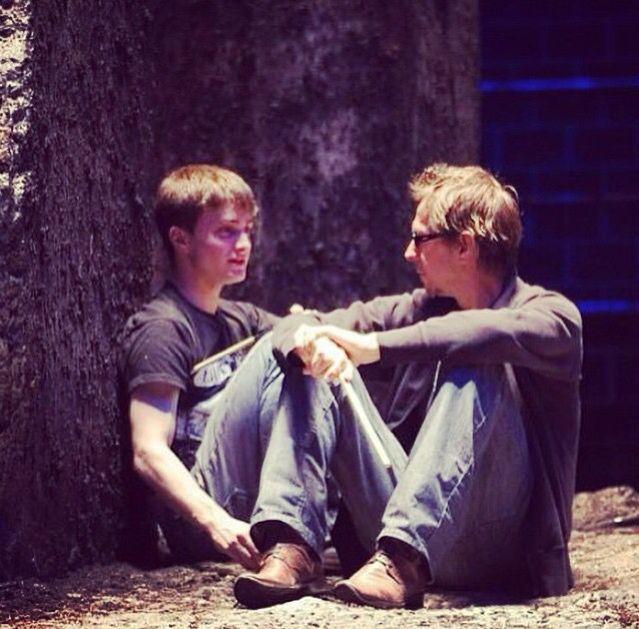 Daniel & <b>Gary behind</b> the <b>scenes</b> of 