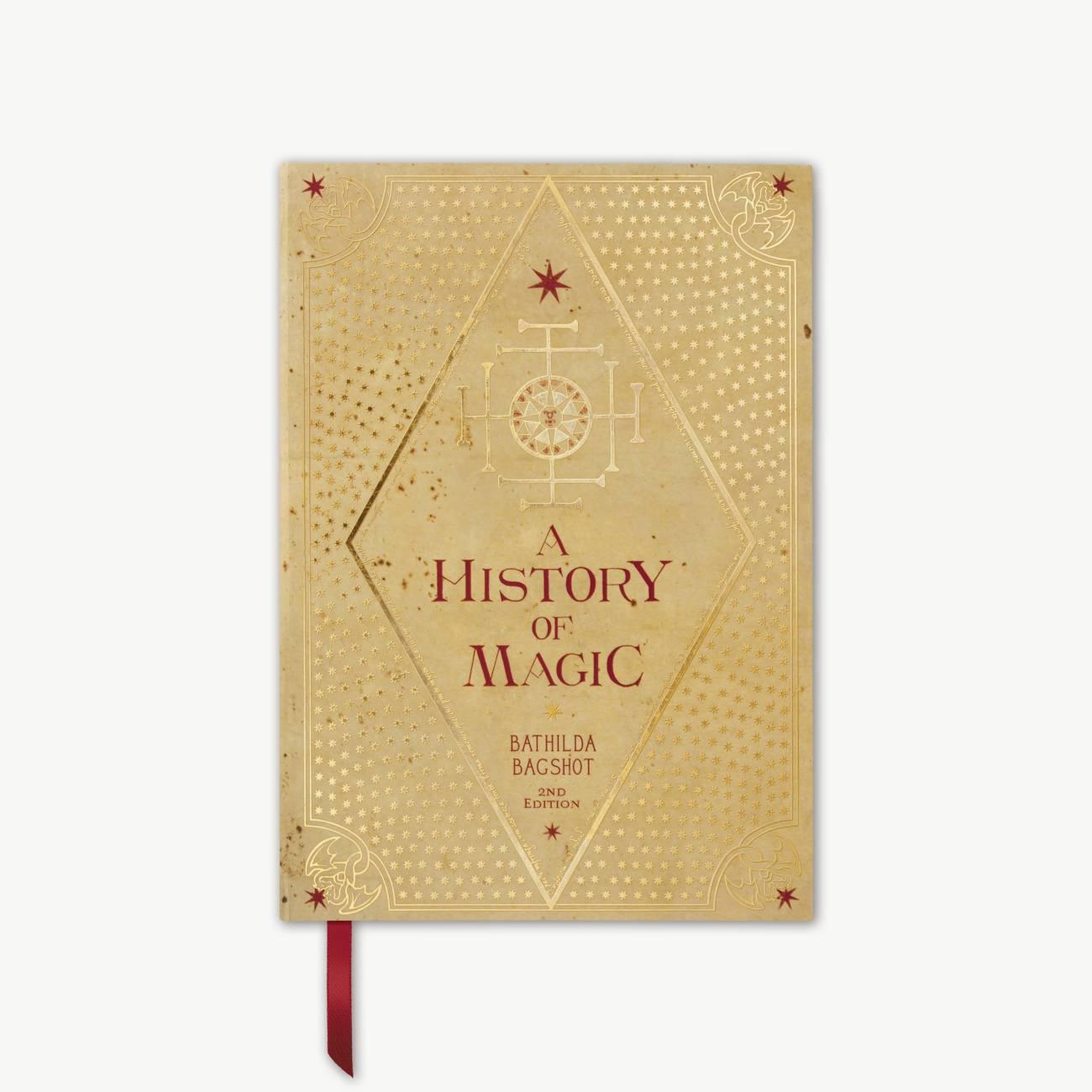 Wizarding <b>Books</b> - 'A History of <b>Magic</b>' - MinaLima