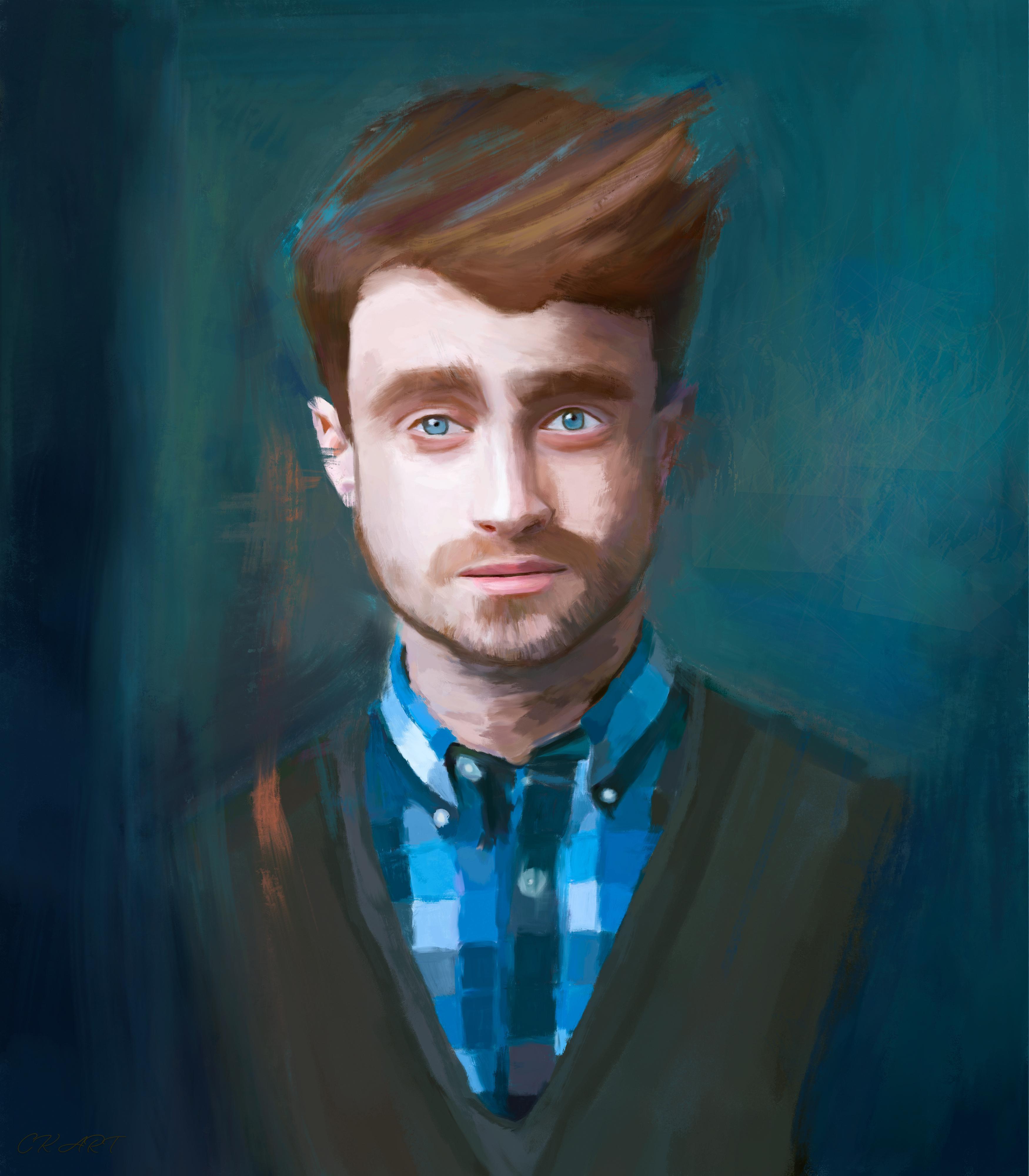 Daniel Radcliffe, Me, Digital, 2020 : r/Art