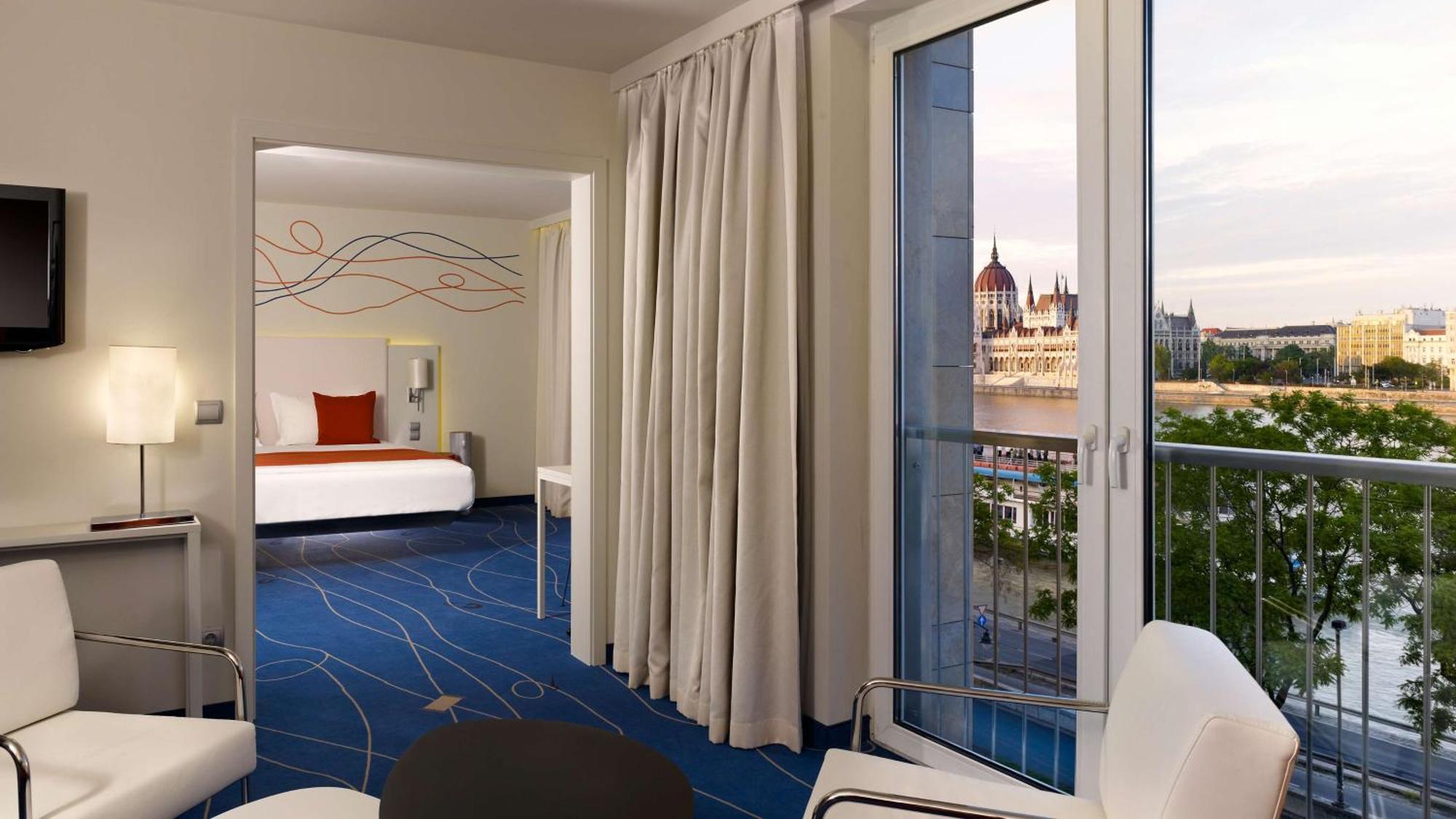 Suite met 1 Slaapkamer en Uitzicht op de Rivier