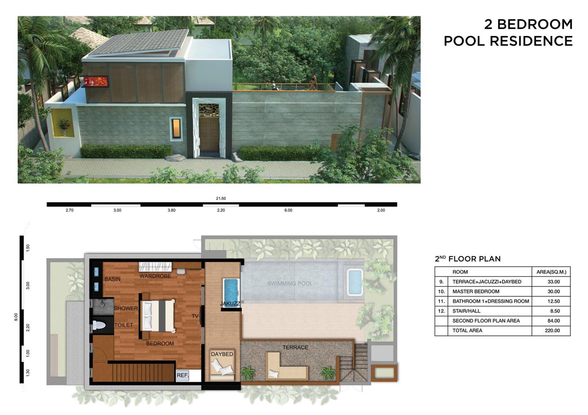 Résidence 2 Chambres avec Piscine