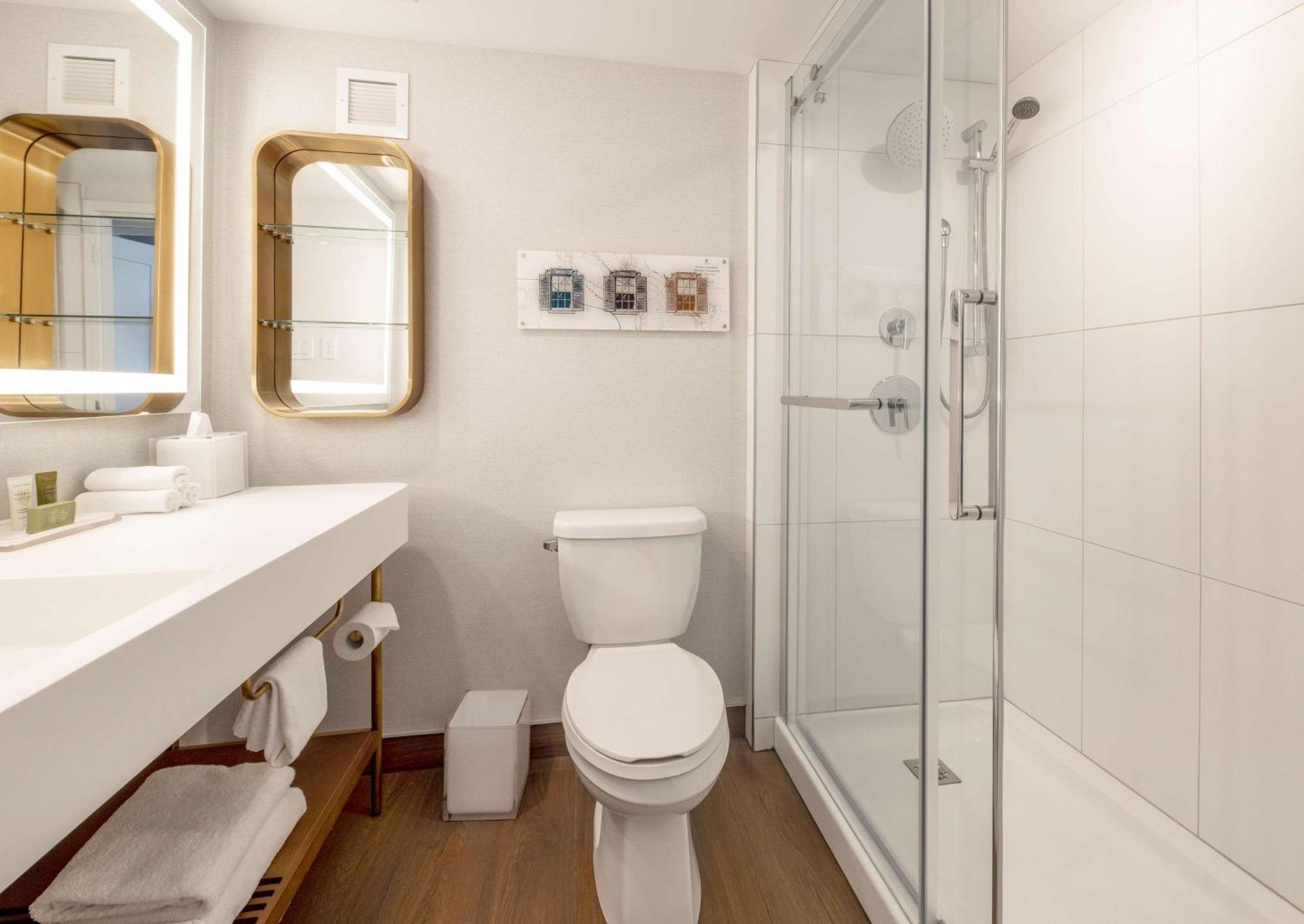Quarto com 2 Camas Queen-size, Vista do Rio e da Parte Antiga de Quebec