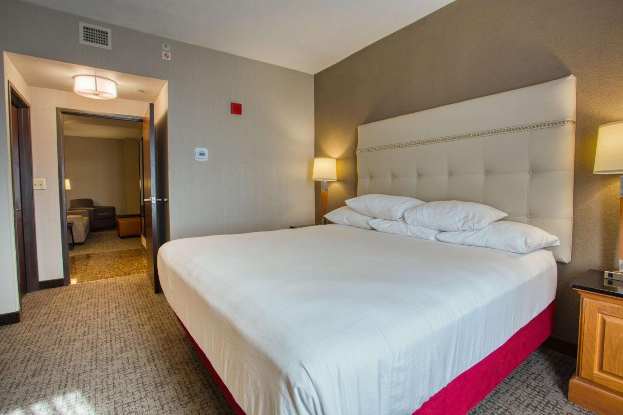 Suite con cama extragrande y sofá cama - piso alto