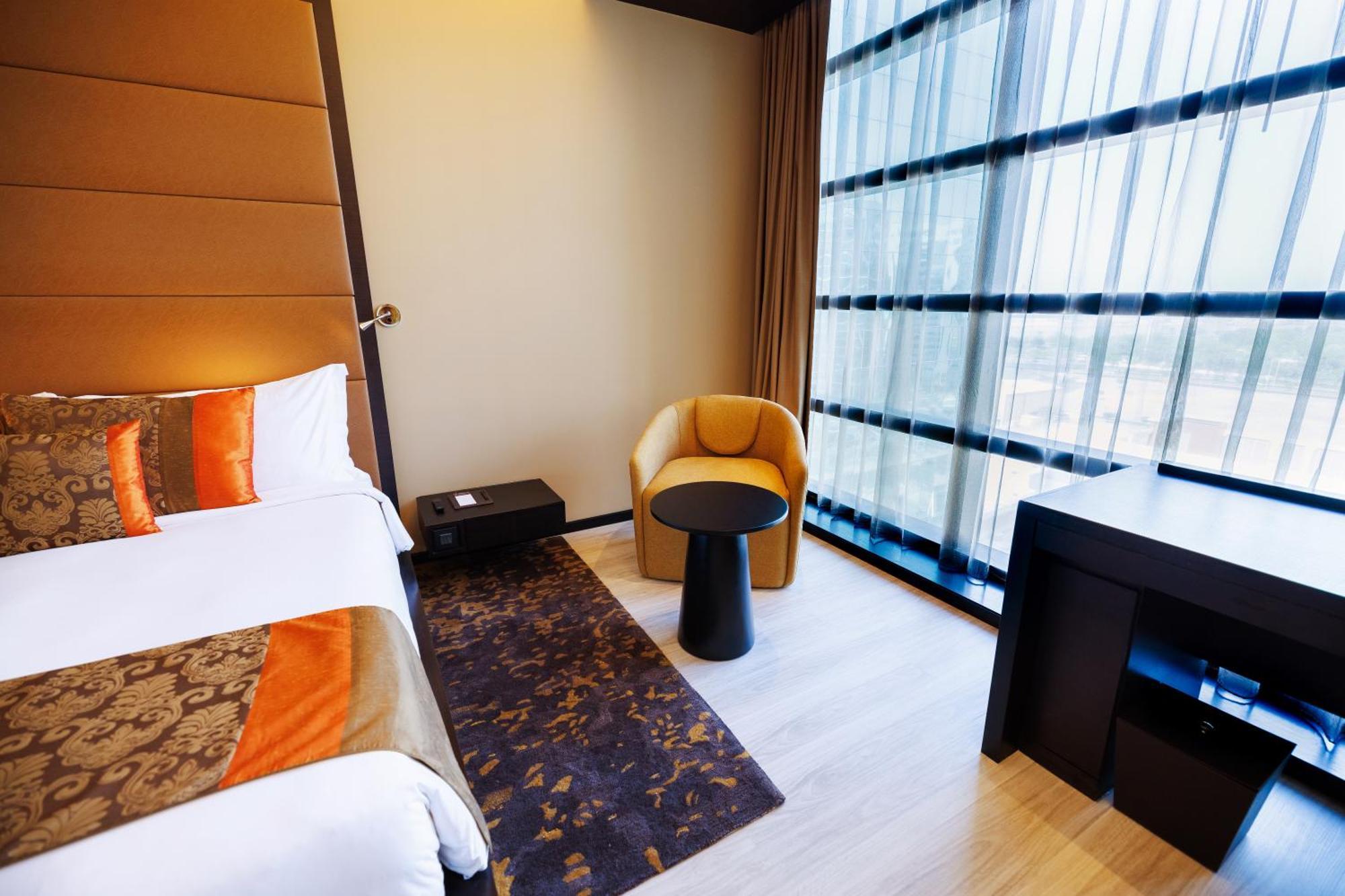 Habitación deluxe con cama extragrande, no fumadores