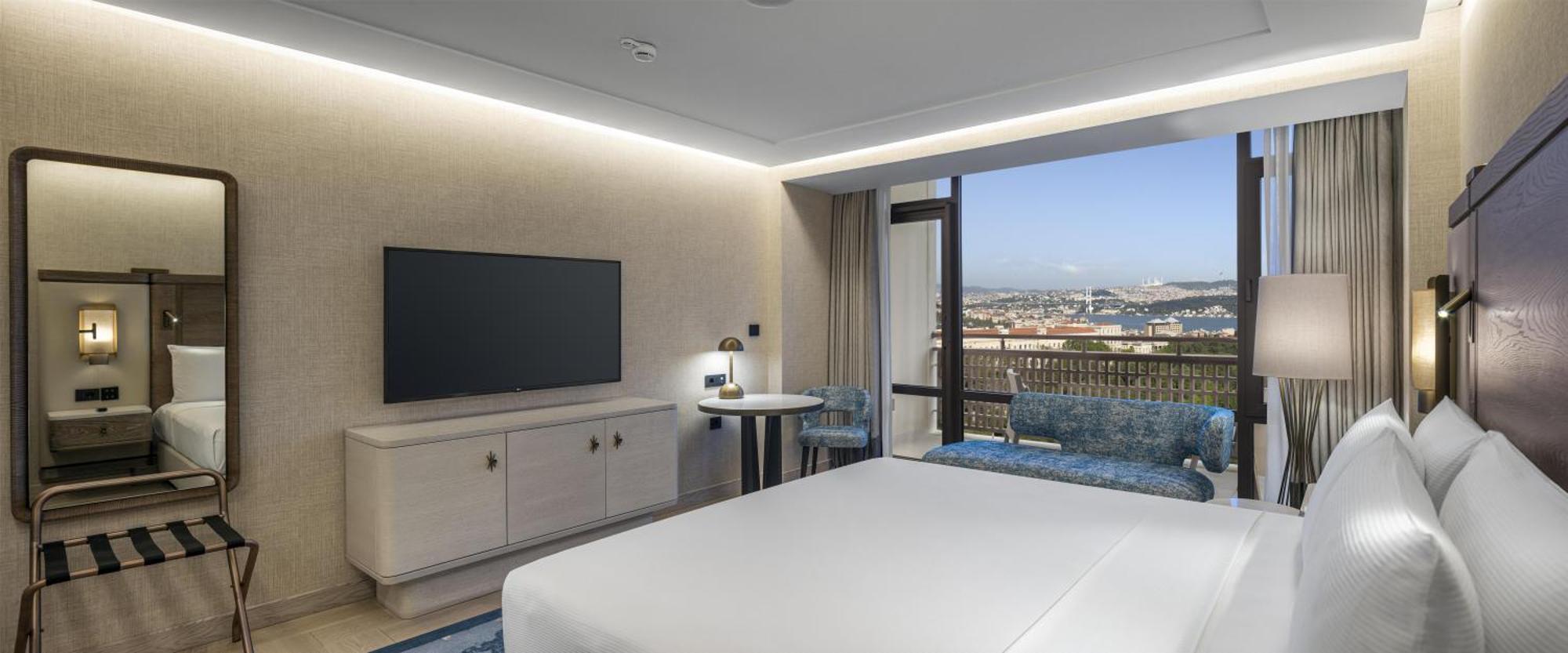 Deluxe King Kamer met uitzicht op de Bosporus