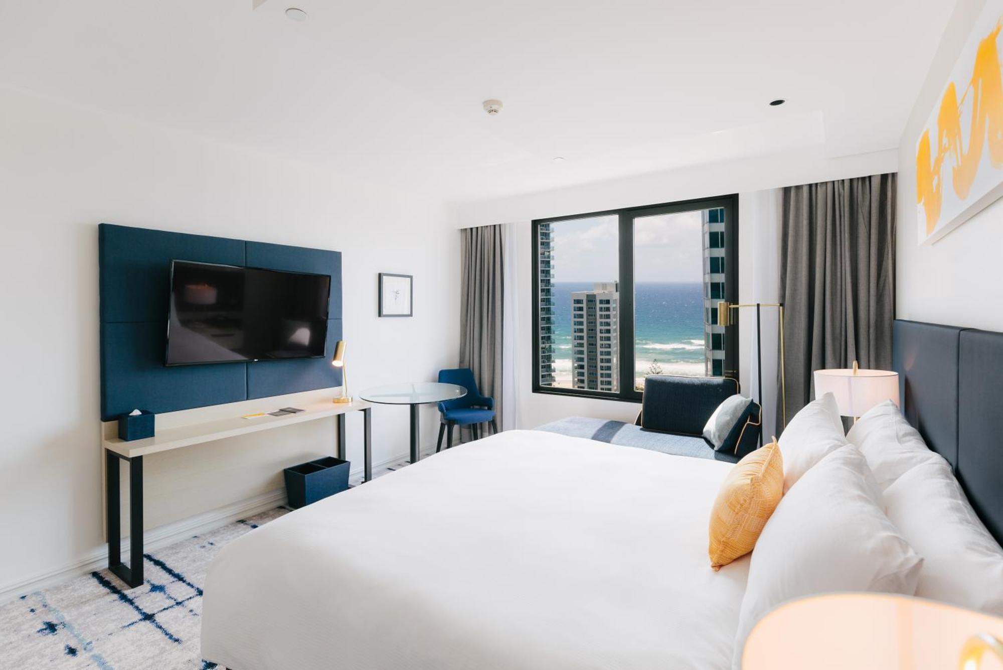 Habitación Premium con cama extragrande y vistas al océano