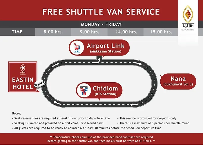 Eastin Hotel Makkasan, Bangkok - Sha Extra Plus