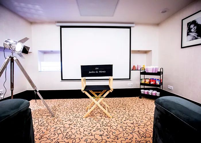 Luxe hotel: Les Jardins Du Marais