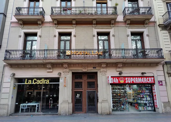 Hotel familiar: Hostal Live Barcelona
