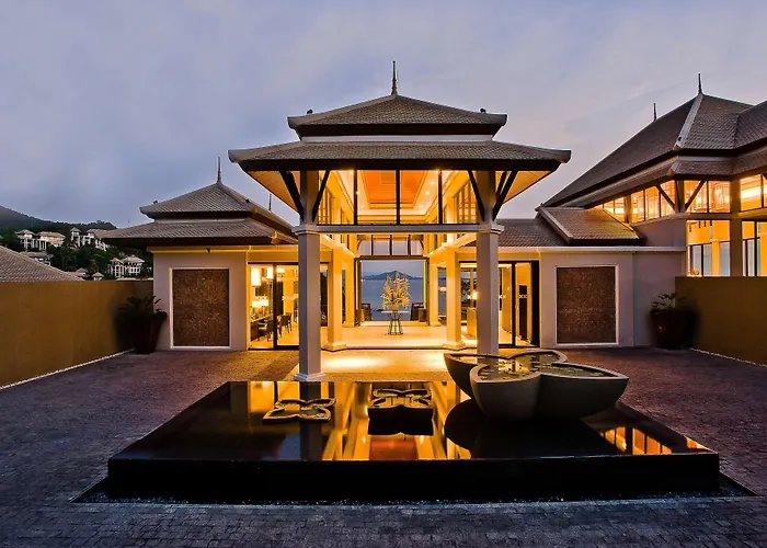 In Luxury hotels Banyan Tree Samui