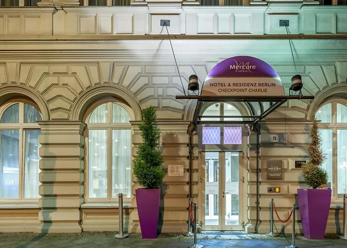 Сity center hotels Mercure & Residenz Berlin Checkpoint Charlie