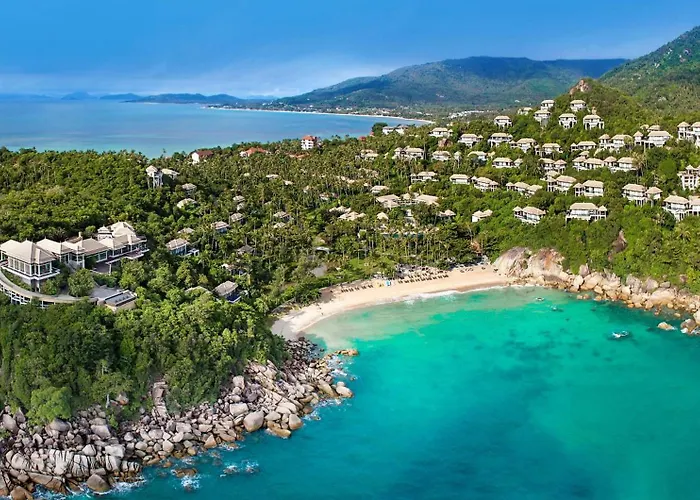 In Luxury hotels Banyan Tree Samui